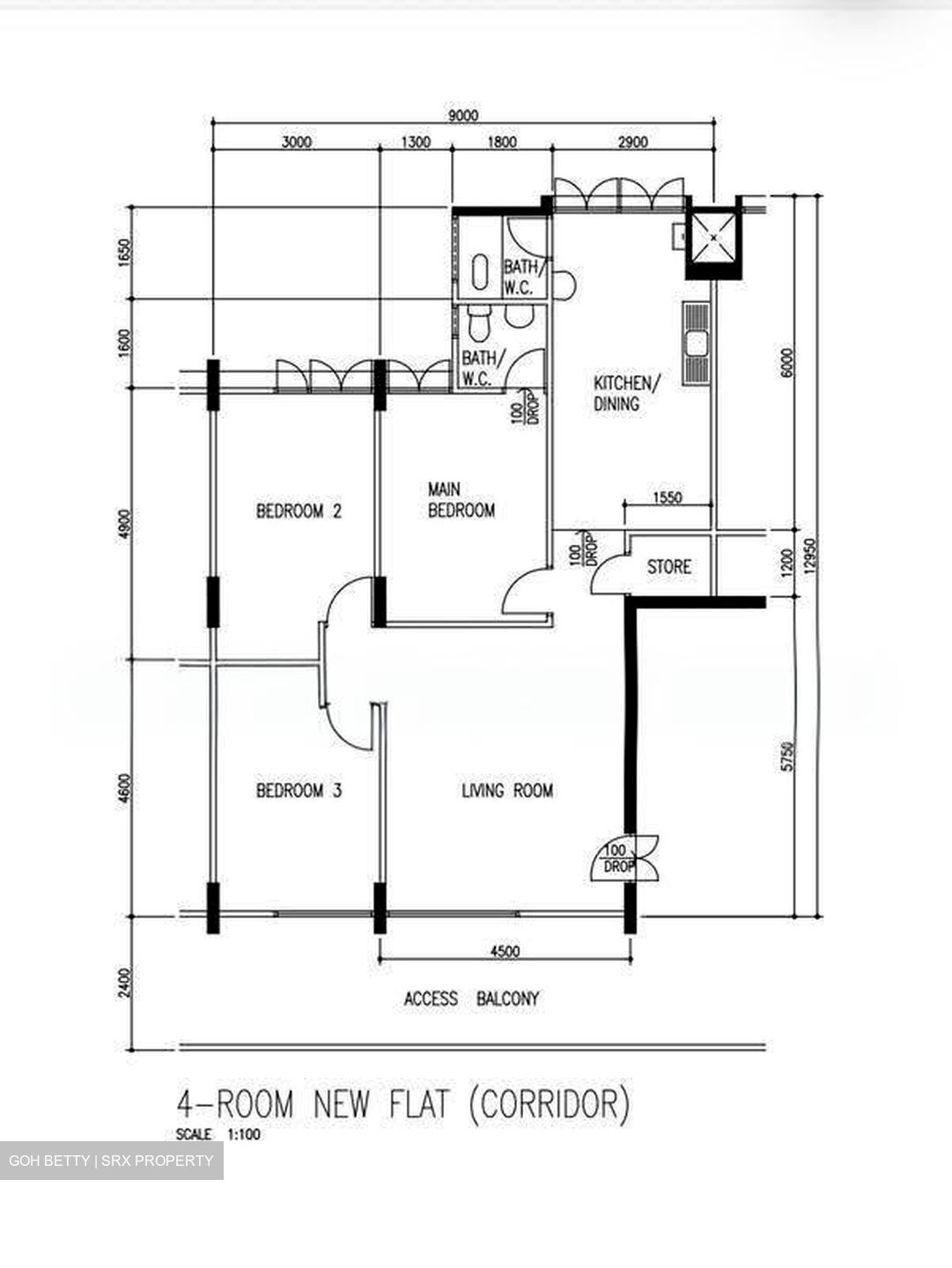 Blk 812 Tampines Polyview (Tampines), HDB 4 Rooms #620185871